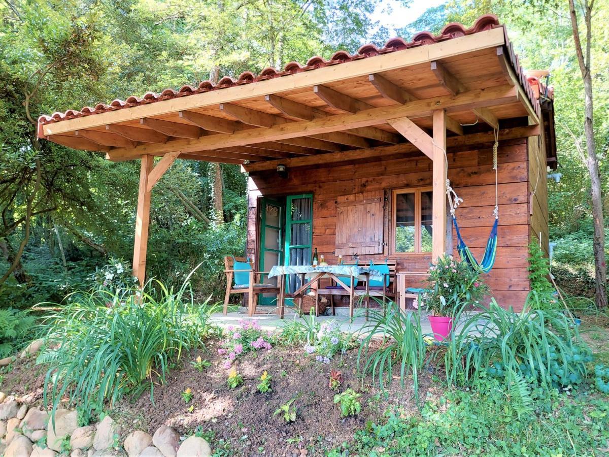 Cabane Dans Les Bois Avec Vue Sur Les Pyrenees Saint-Laurent-de-Neste Exteriér fotografie