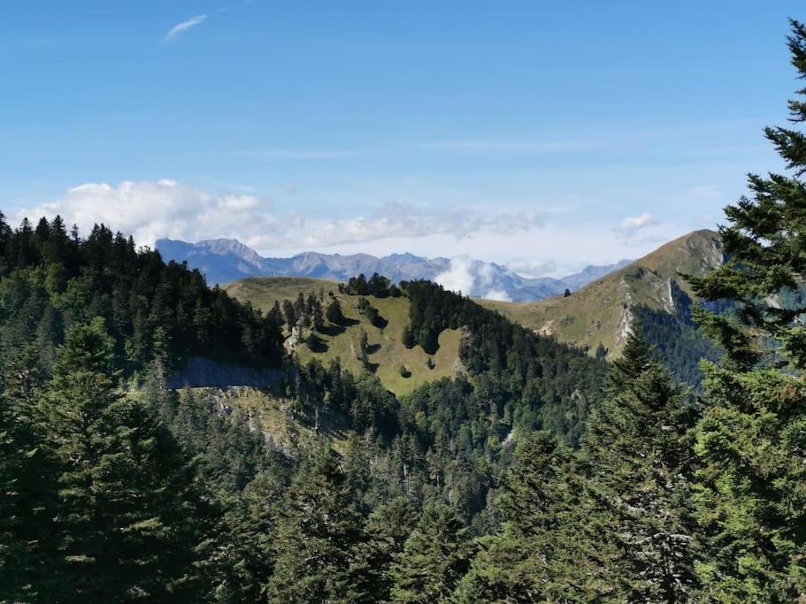 Cabane Dans Les Bois Avec Vue Sur Les Pyrenees Saint-Laurent-de-Neste Exteriér fotografie